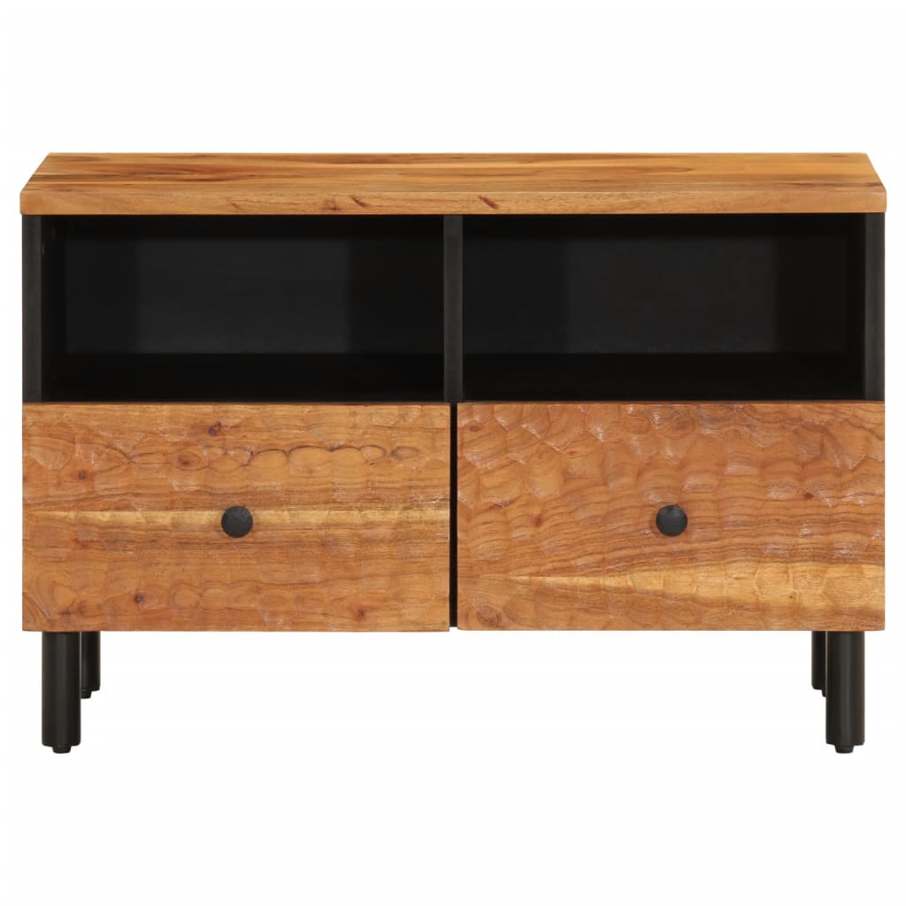 vidaXL TV Cabinet 70x33x46 cm Solid Wood Acacia