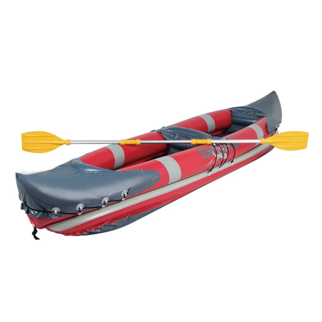 Inflatable Kayak Rowing Boat Aluminium Paddle 330 x 81 cm