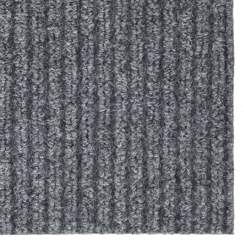 vidaXL Dirt Trapper Carpet Runner 100x150 cm Grey