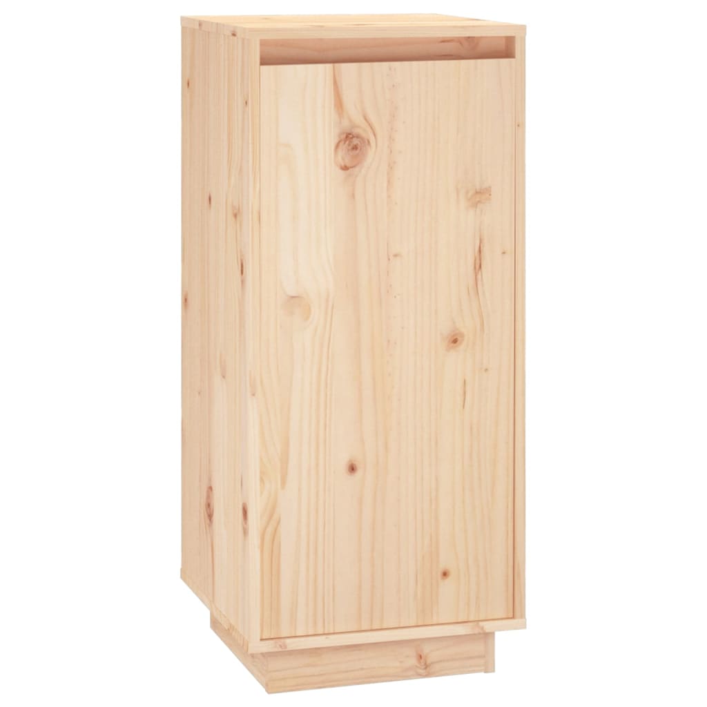vidaXL Shoe Cabinet 35x35x80 cm Solid Wood Pine