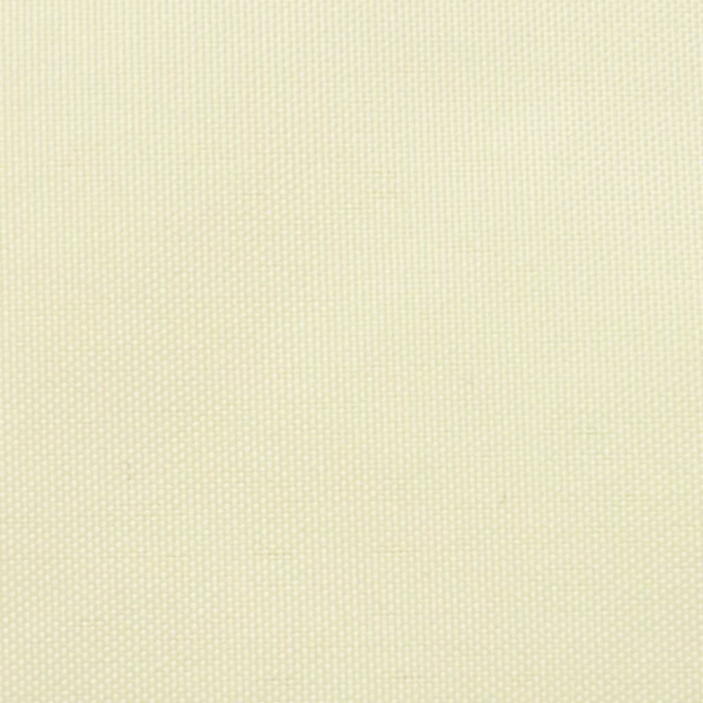 vidaXL Sunshade Sail Oxford Fabric Rectangular 2x5 m Cream