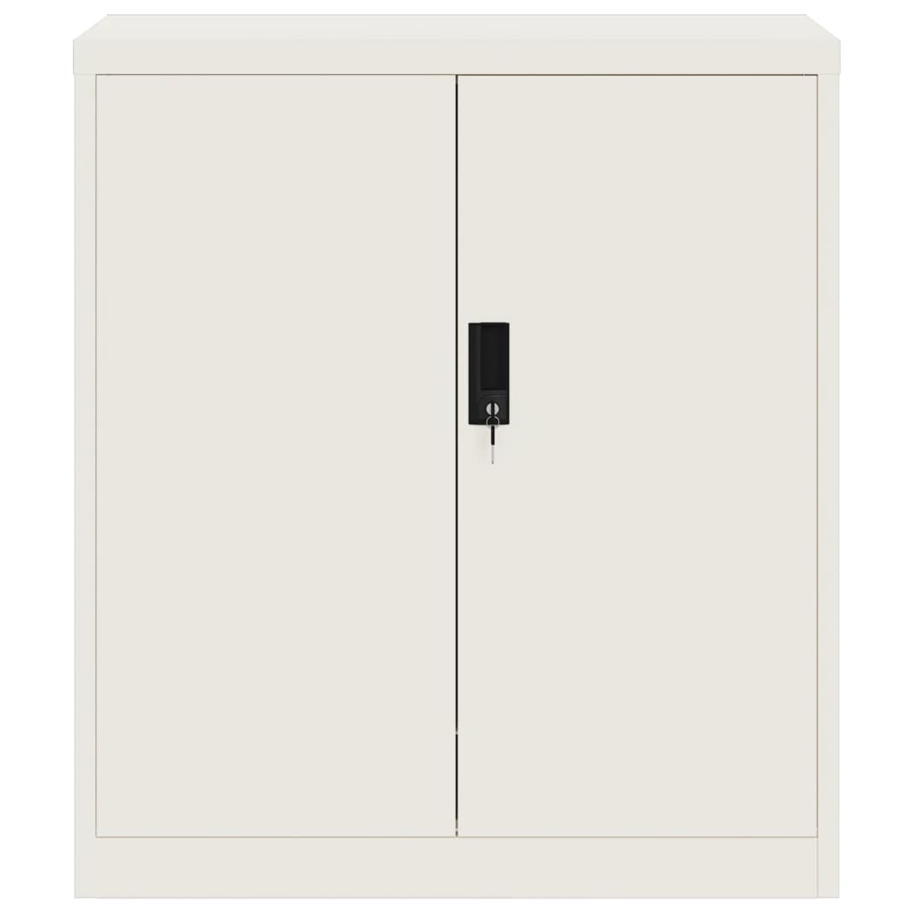 vidaXL File Cabinet White 79x40x90 cm Steel
