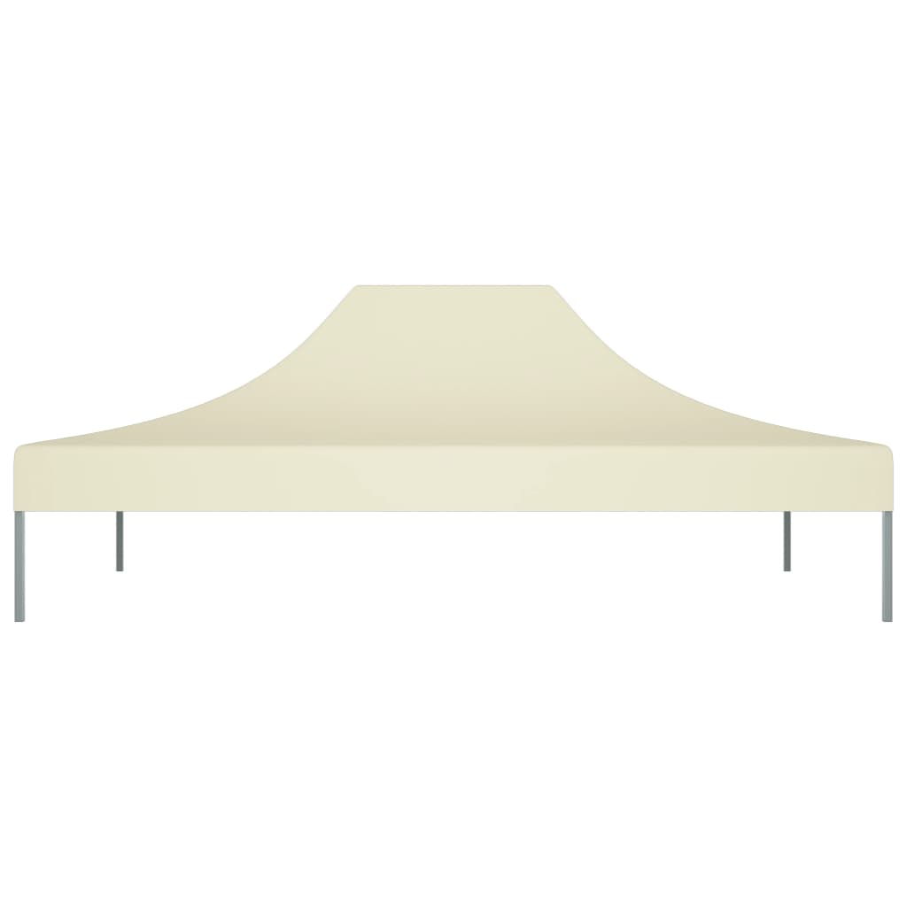vidaXL Party Tent Roof 4x3 m Cream 270 g/m²