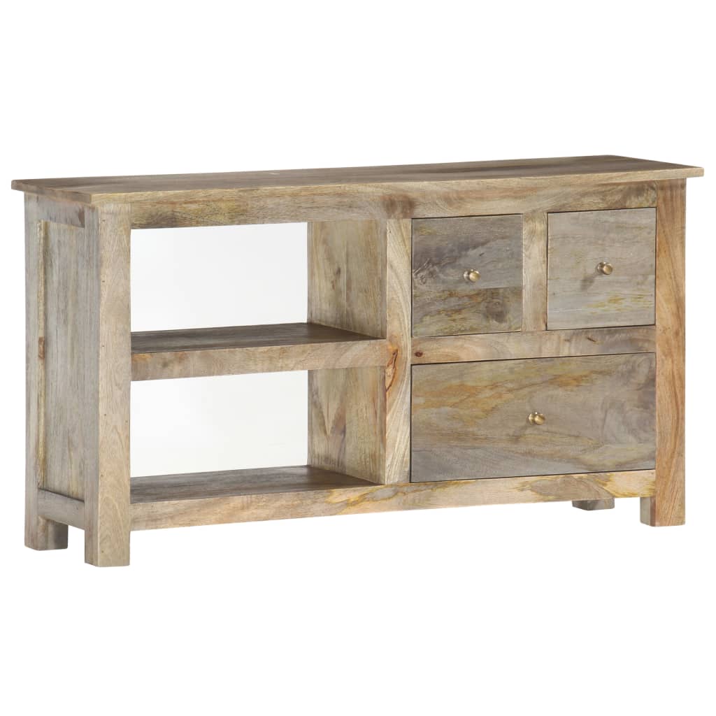 vidaXL TV Cabinet 100x30x55 cm Solid Mango Wood