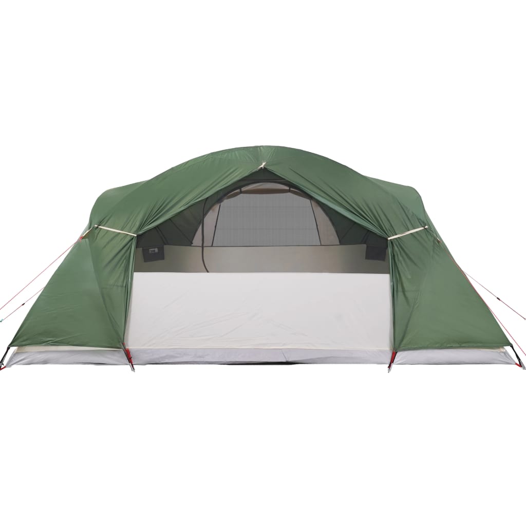 vidaXL Family Tent Crossvent 8-Person Green Waterproof
