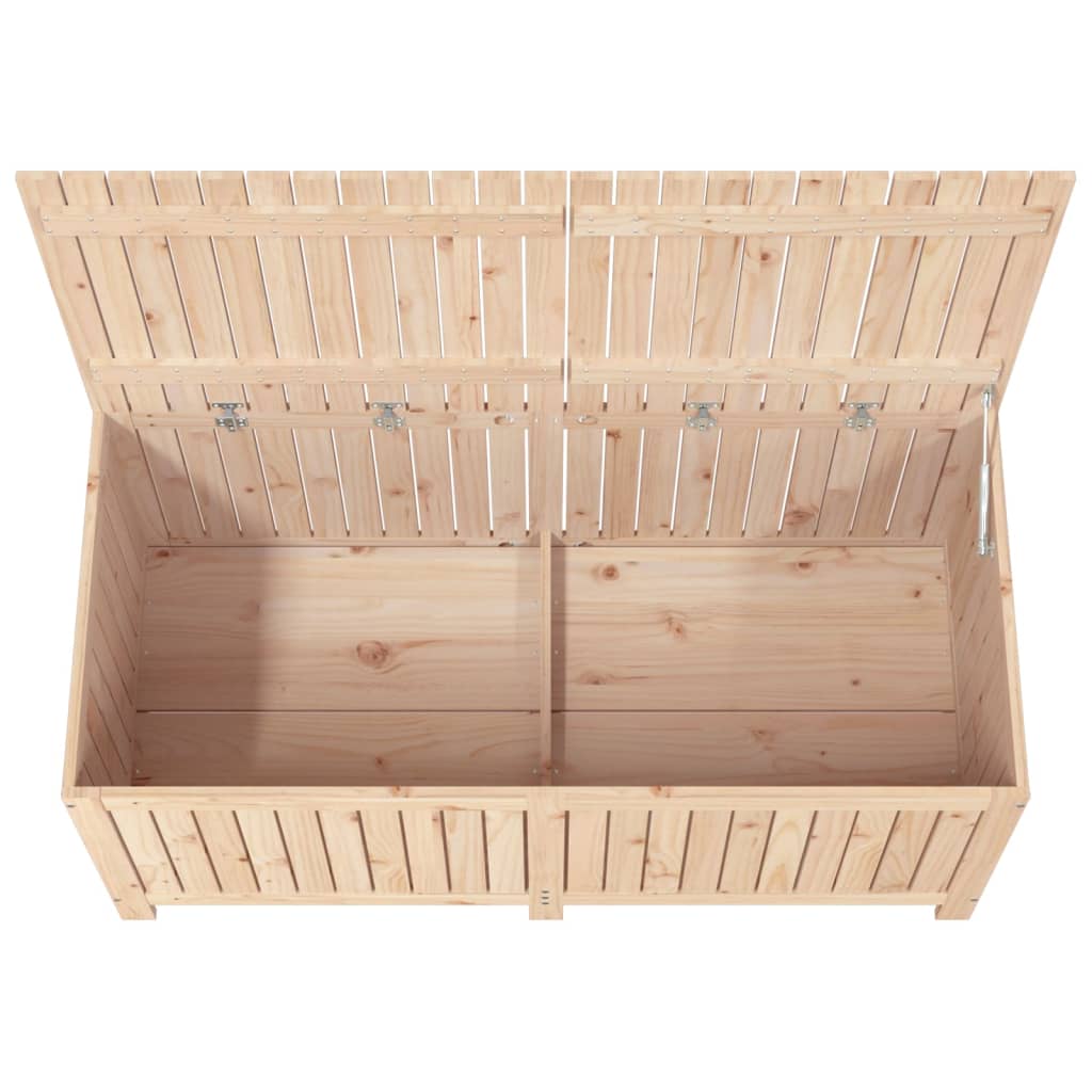 vidaXL Garden Storage Box 147x68x64 cm Solid Wood Pine
