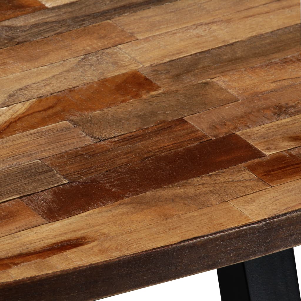 vidaXL Coffee Table Solid Reclaimed Teak Oval 120x60x30 cm