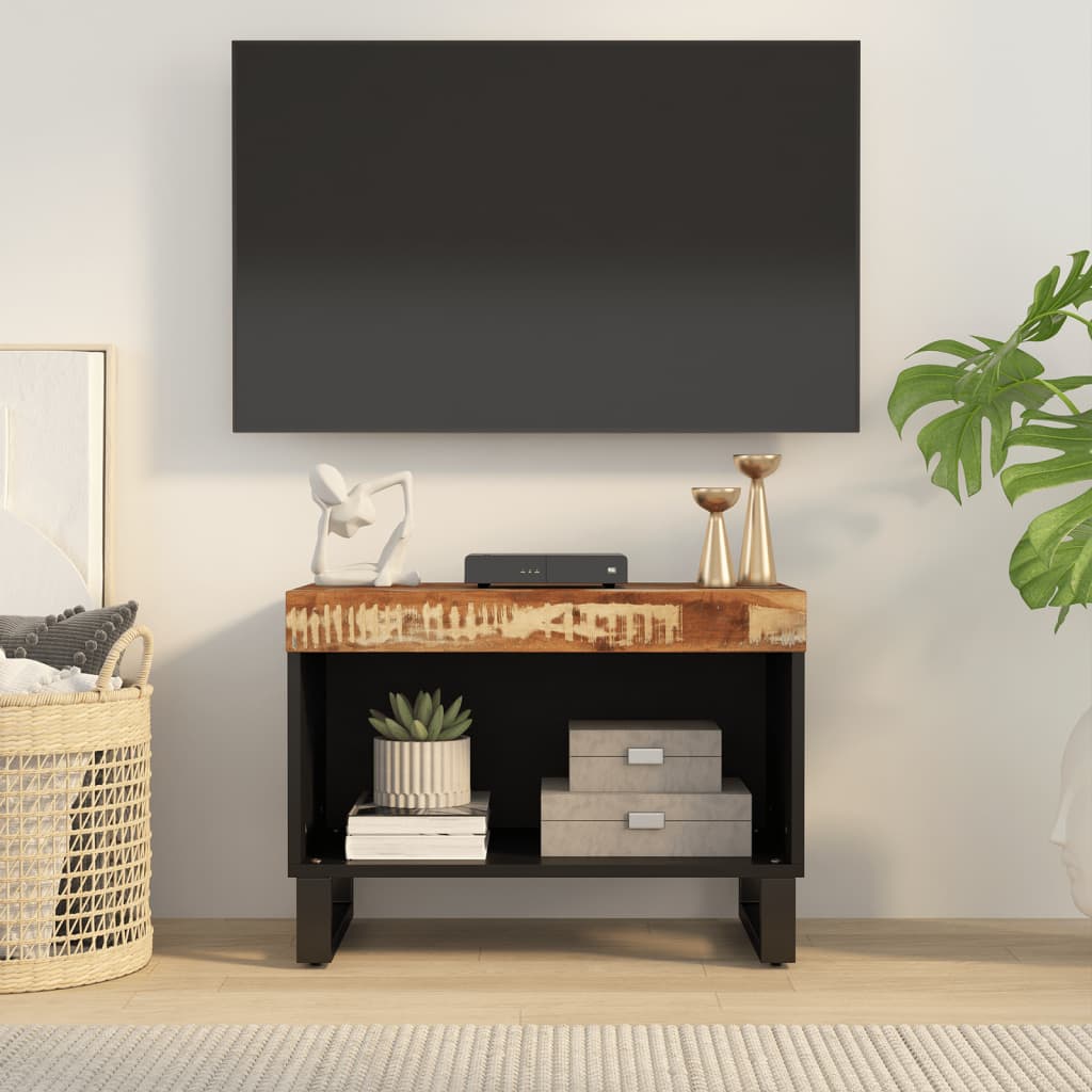 vidaXL TV Cabinet 60x33x43.5 cm Solid Wood Reclaimed