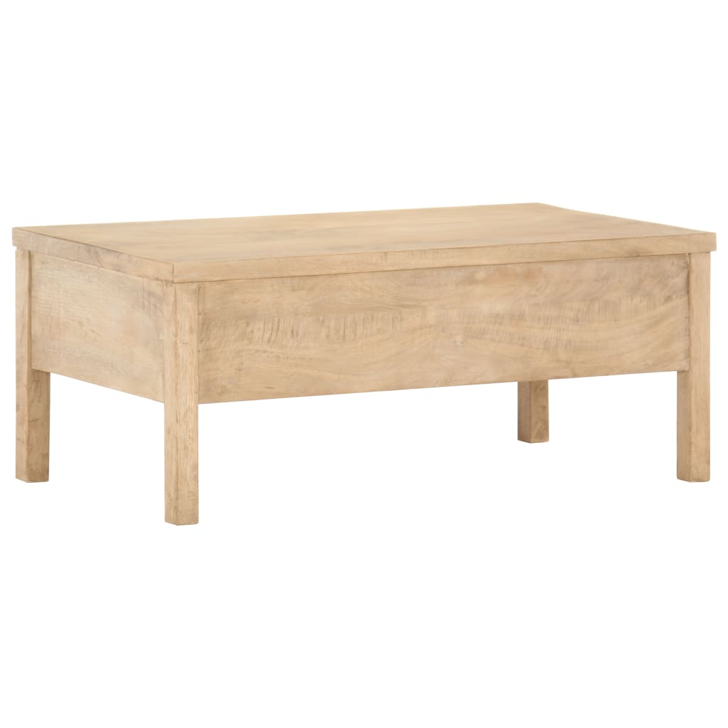 vidaXL Coffee Table 100x50x45 cm Solid Mango Wood