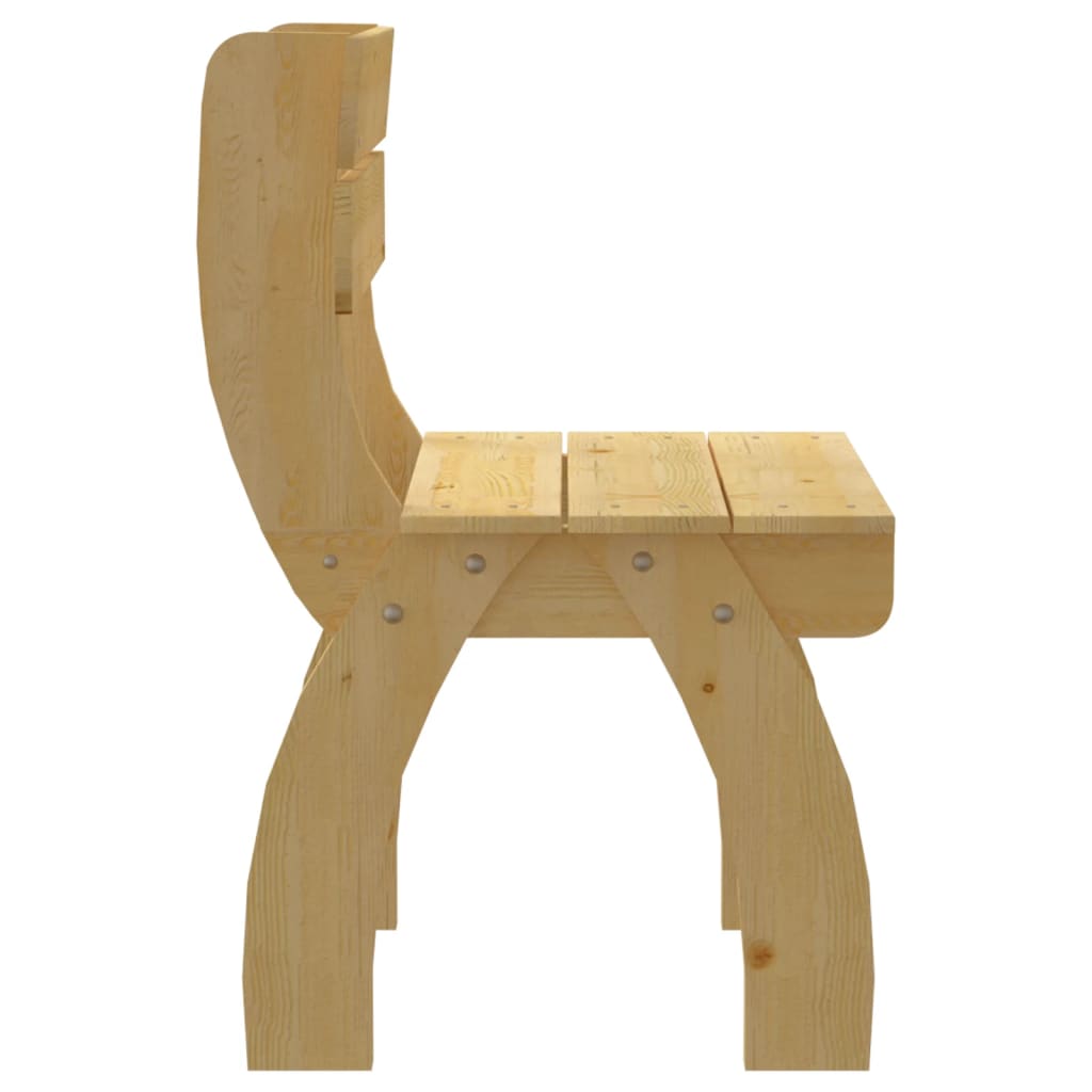 vidaXL Garden Chair Impregnated Pinewood