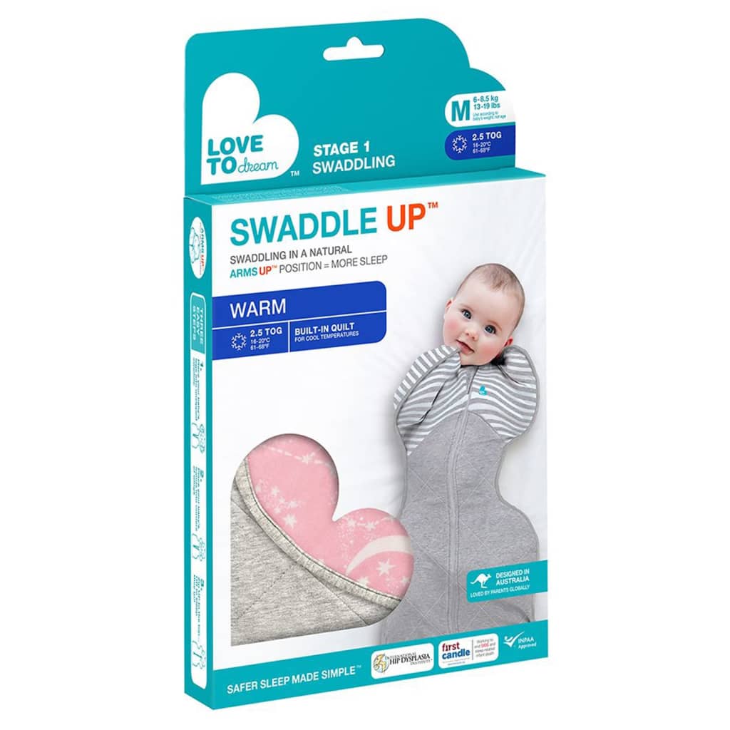 Love to Dream Baby Swaddle Swaddle Up Warm Stage 1 M Pink