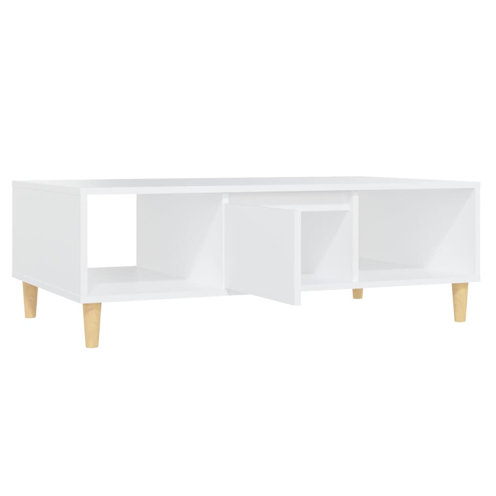 vidaXL Coffee Table White 103.5x60x35cm Engineered Wood