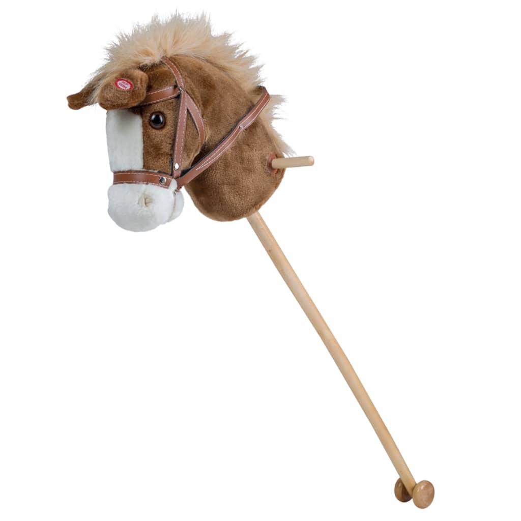 Happy People Toy Horse Head on Stick with Sound