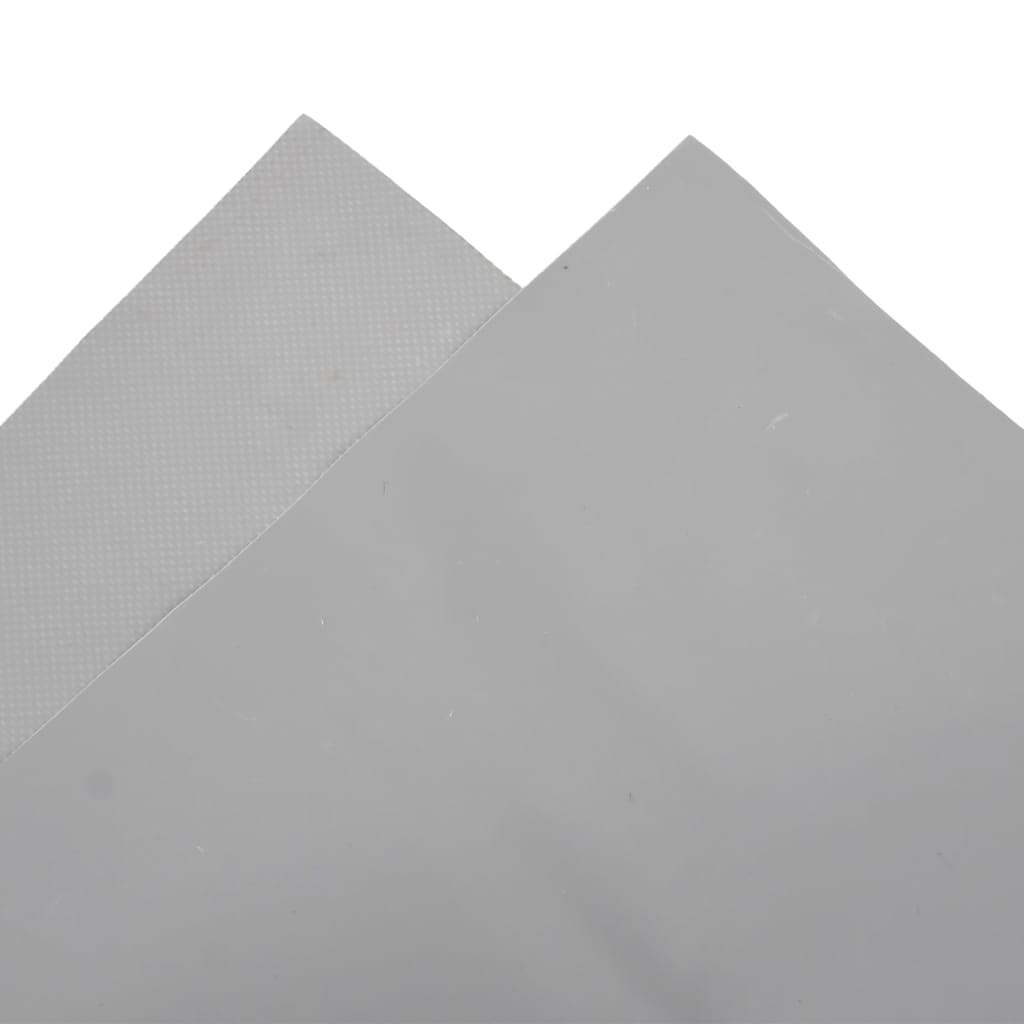 vidaXL Tarpaulin Grey 1.5x10 m 650 g/m²
