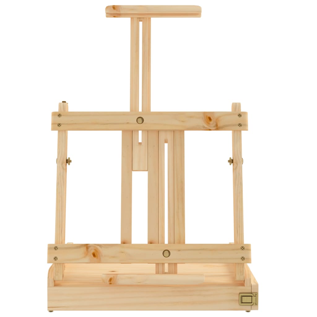 vidaXL Table Easel with Drawer 41.5x37x12 cm Solid Wood Pine