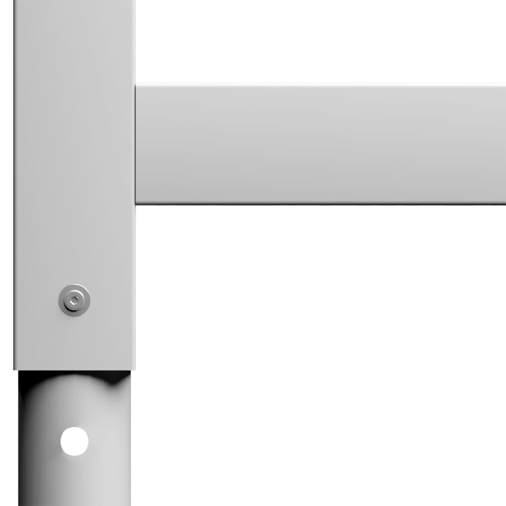 vidaXL Adjustable Work Bench Frames 2 pcs Metal 55x(69-95.5) cm Grey