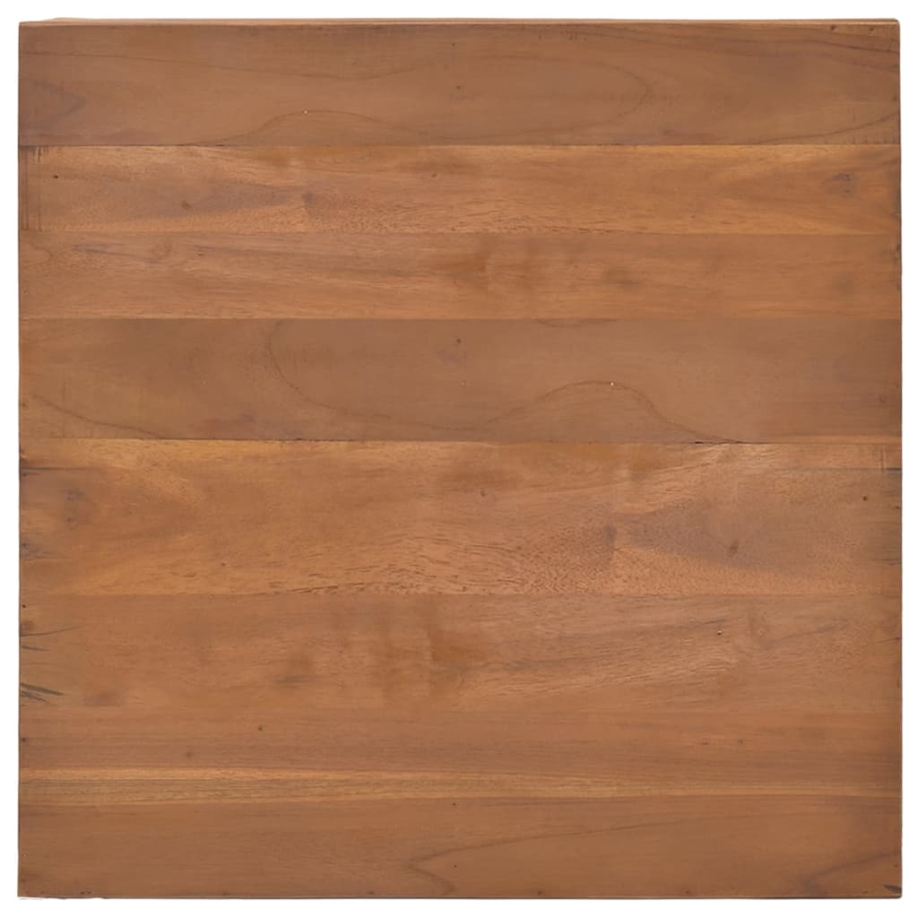 vidaXL Coffee Table 65x65x33 cm Solid Teak Wood