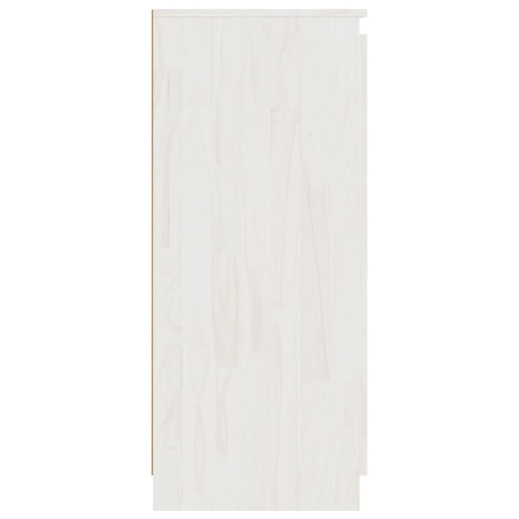 vidaXL Sideboard White 60x36x84 cm Solid Pinewood
