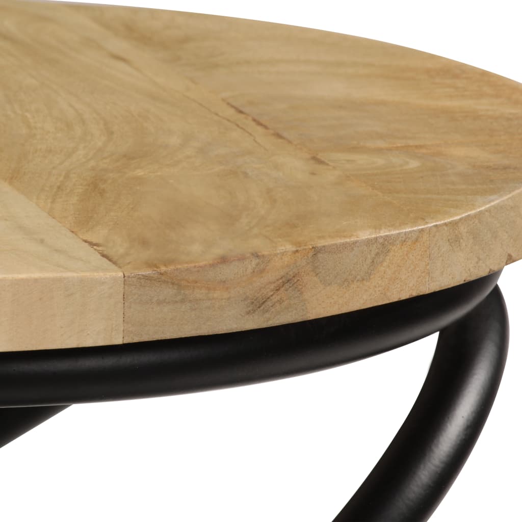 vidaXL End Table Solid Mango Wood 40x50 cm