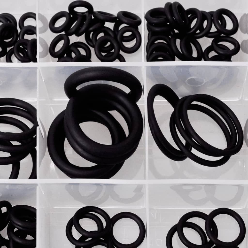 225 pcs Rubber O-Ring Gasket Assortment Sealing Ring Kit
