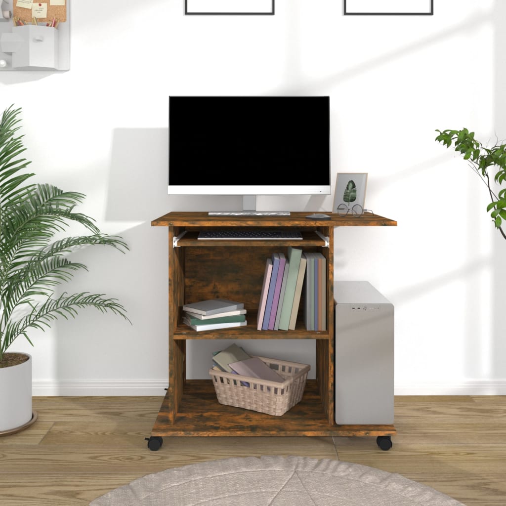 Furn central engineered wood study sales table