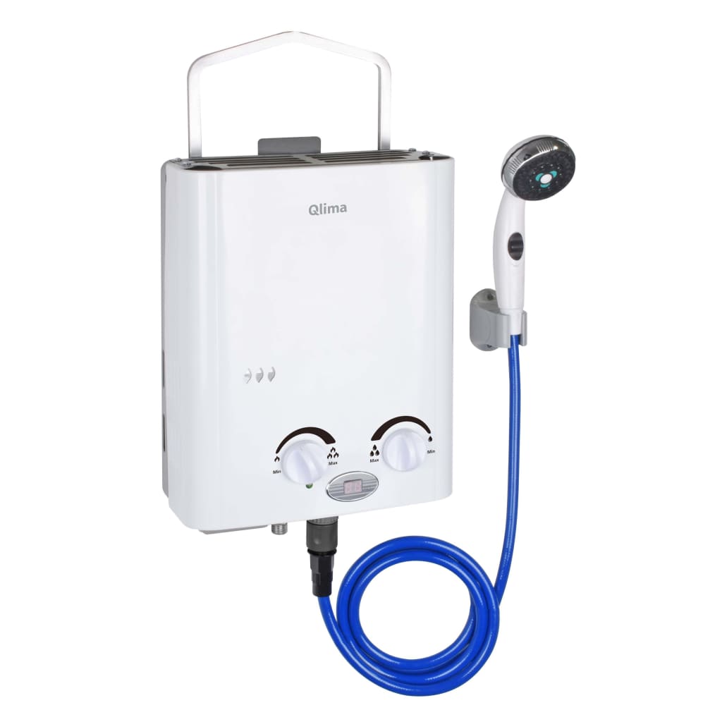 Qlima Portable Gas Water Heater PGWH 1010 White