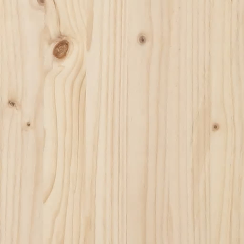 vidaXL Shoe Bench 110x38x45.5 cm Solid Wood Pine