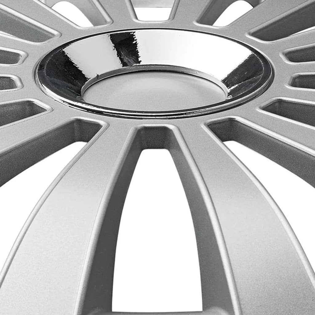 ProPlus Wheel Covers Meridian Silver 16 4 pcs