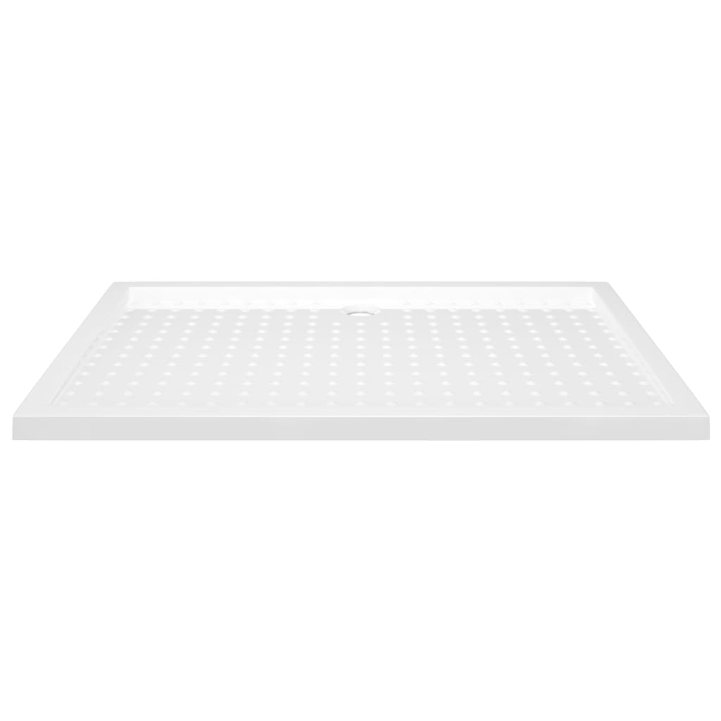 vidaXL Shower Base Tray with Dots White 80x120x4 cm ABS