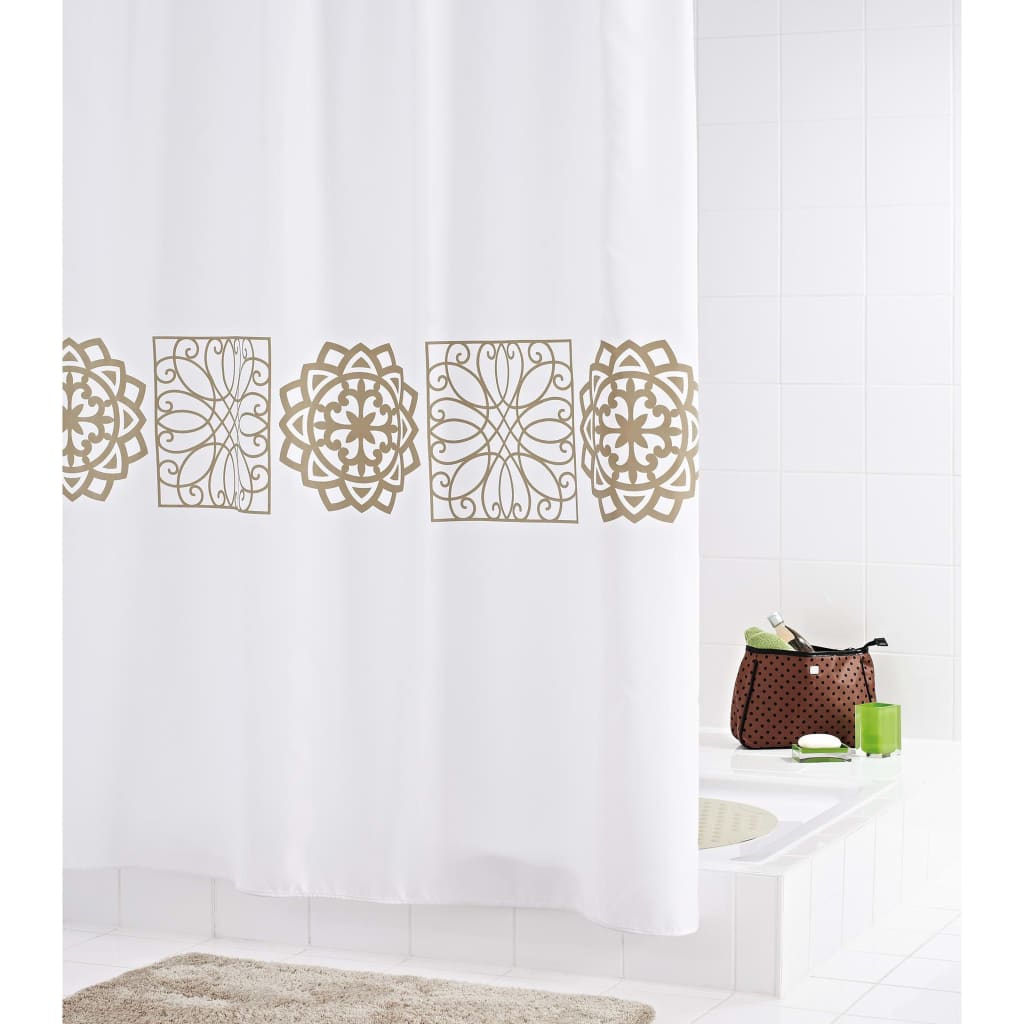 RIDDER Shower Curtain Tunis Textile