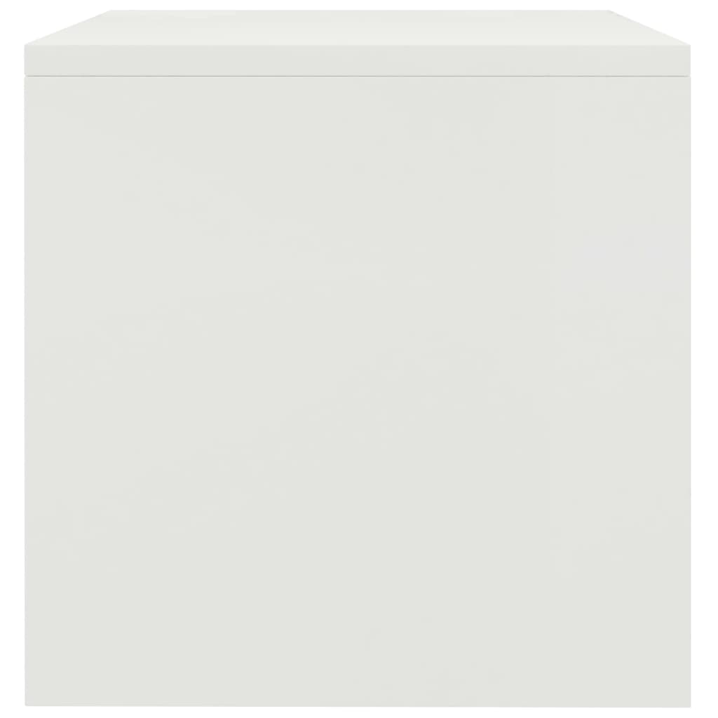 vidaXL Bedside Cabinet White 40x30x30 cm Chipboard