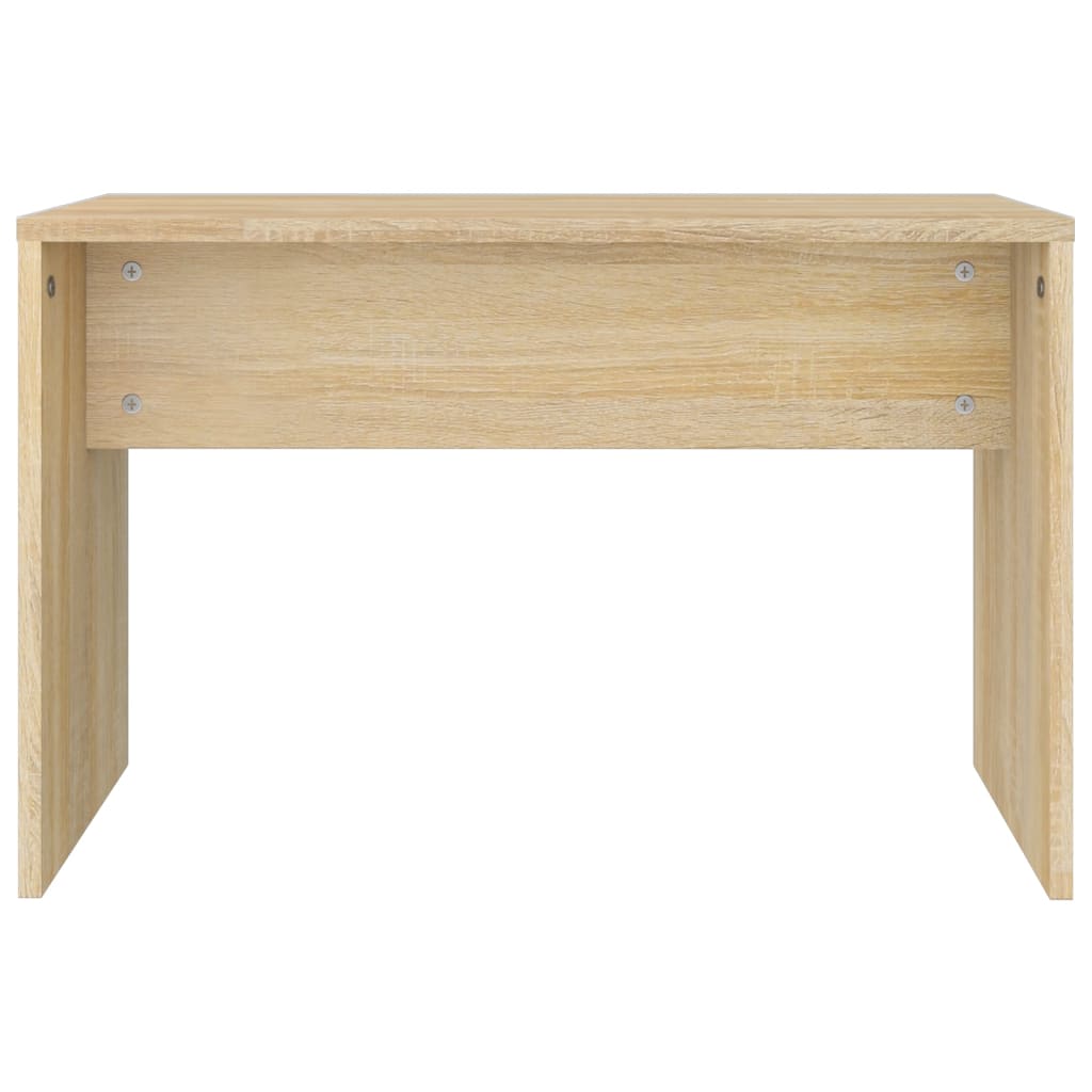 vidaXL Dressing Table Set Sonoma 96x40x142 cm