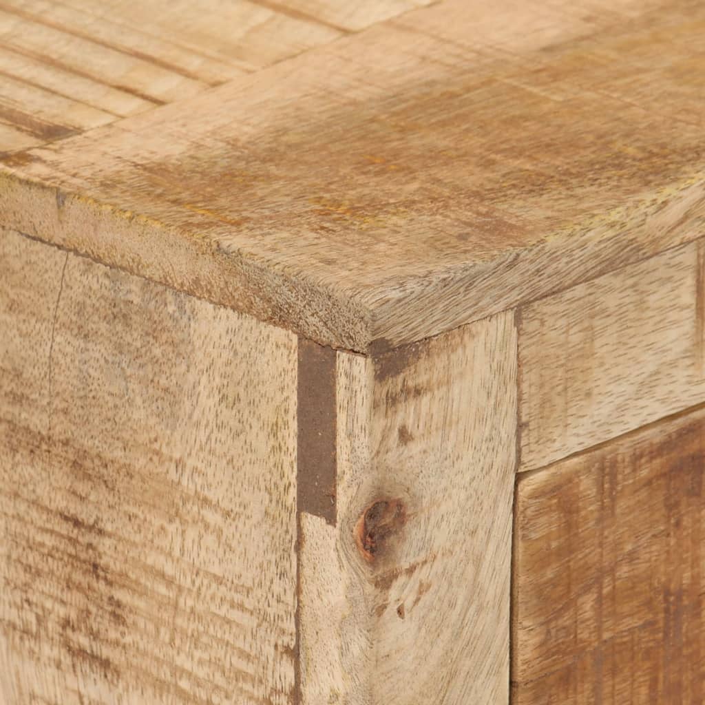 vidaXL Bedside Cabinet 40x30x57 cm Solid Mango Wood