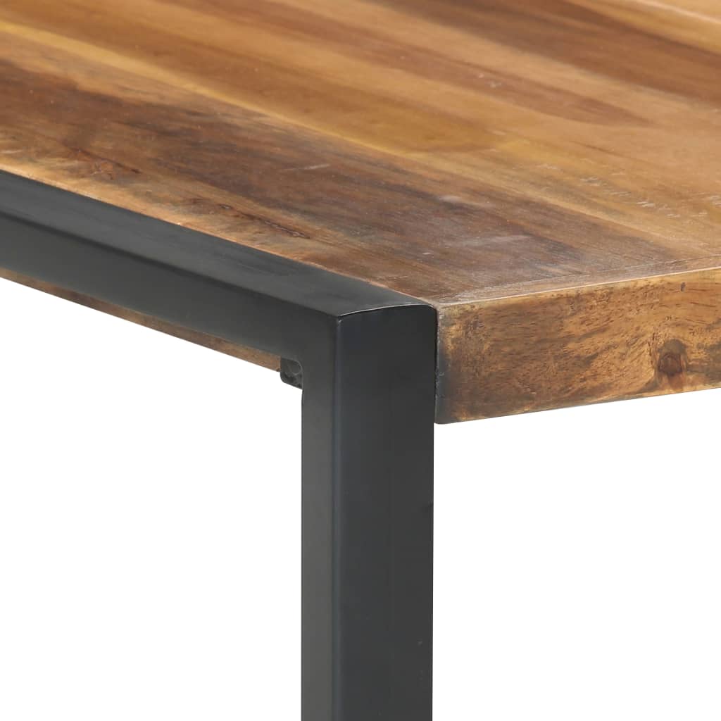 vidaXL Coffee Table 140x140x40 cm Solid Wood with Sheesham Finish