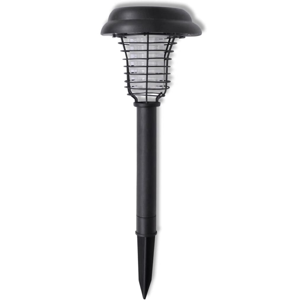 Insect Mosquito Killer Zapper Catcher Solar LED Lamp Light 2 pcs