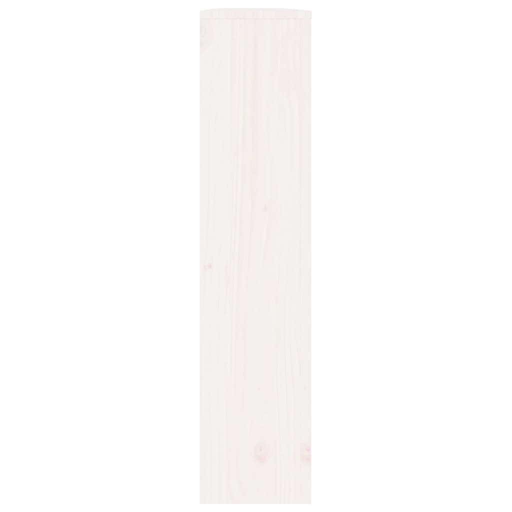 vidaXL Radiator Cover White 169x19x84 cm Solid Wood Pine