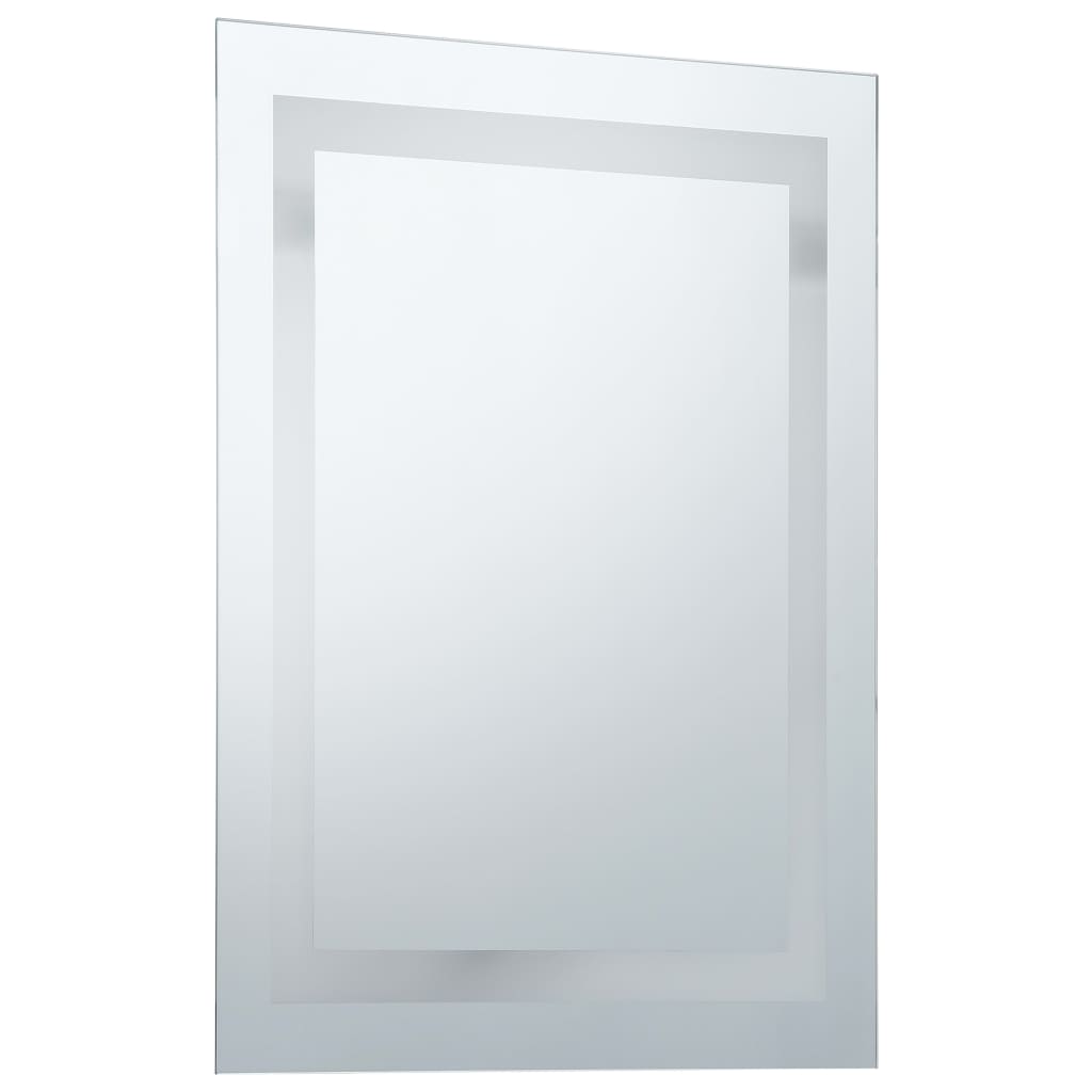 vidaXL Bathroom LED Mirror with Touch Sensor 60x100 cm