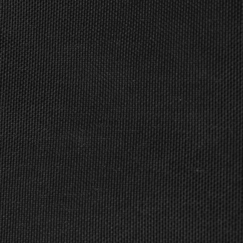 vidaXL Sunshade Sail Oxford Fabric Triangular 4x4x4 m Black