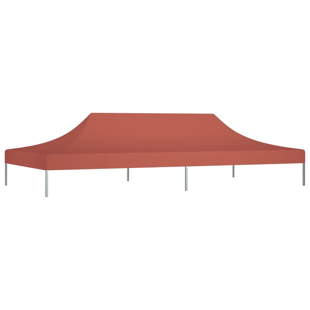 vidaXL Party Tent Roof 6x3 m Terracotta 270 g/m²