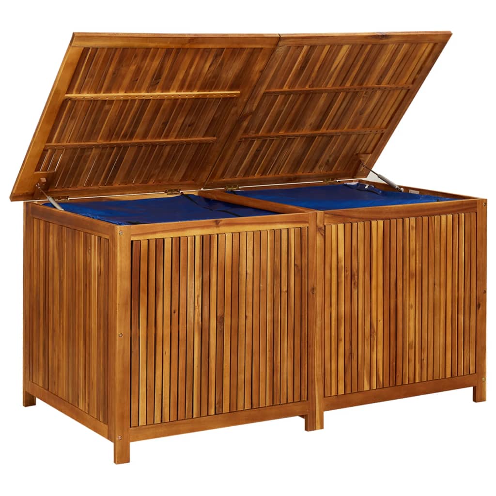 vidaXL Garden Storage Box 150x80x75 cm Solid Acacia Wood