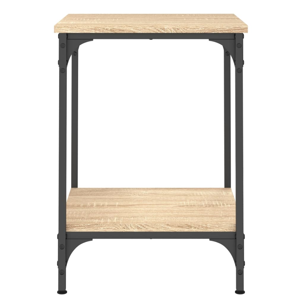 vidaXL Coffee Table Sonoma Oak 40x40x55 cm Engineered Wood