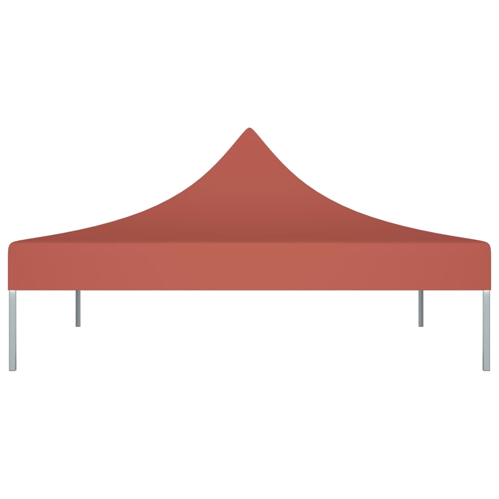 vidaXL Party Tent Roof 2x2 m Terracotta 270 g/m²