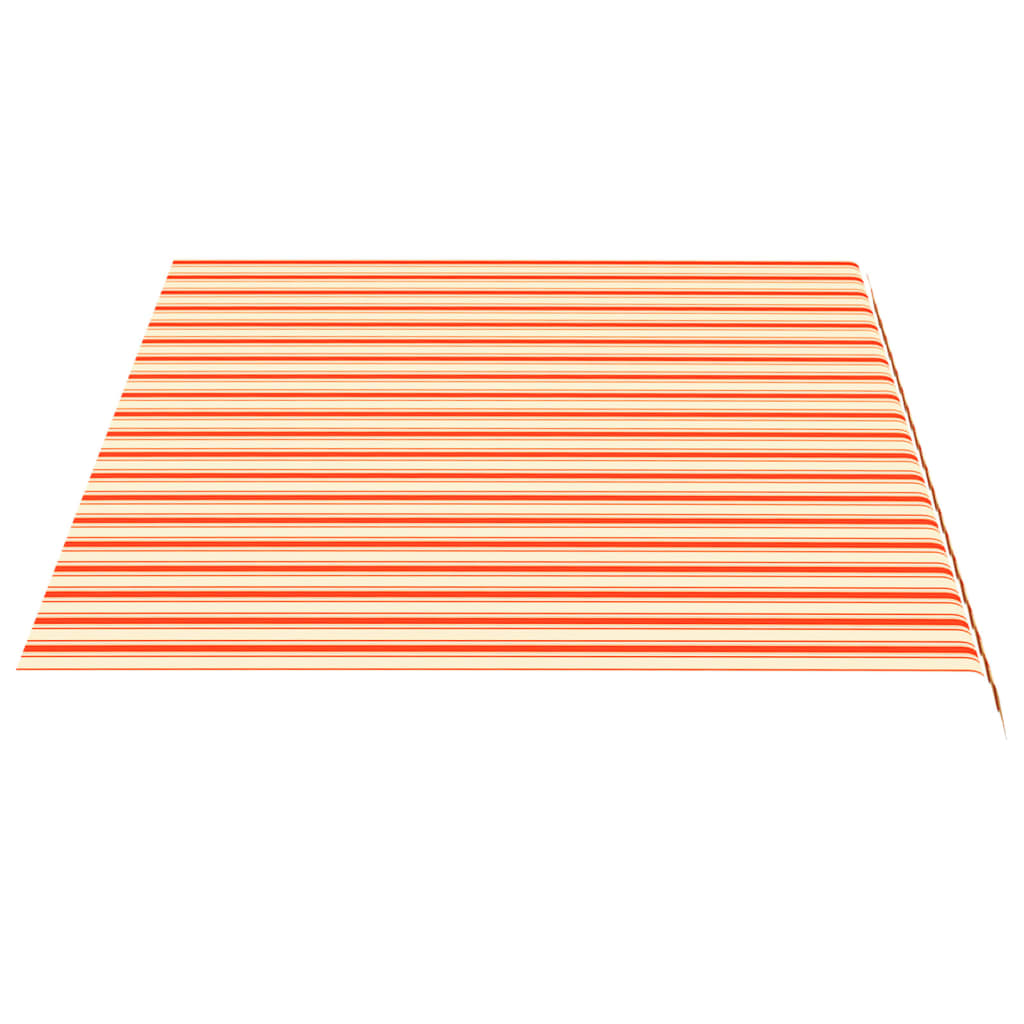 vidaXL Replacement Fabric for Awning Yellow and Orange 4.5x3 m