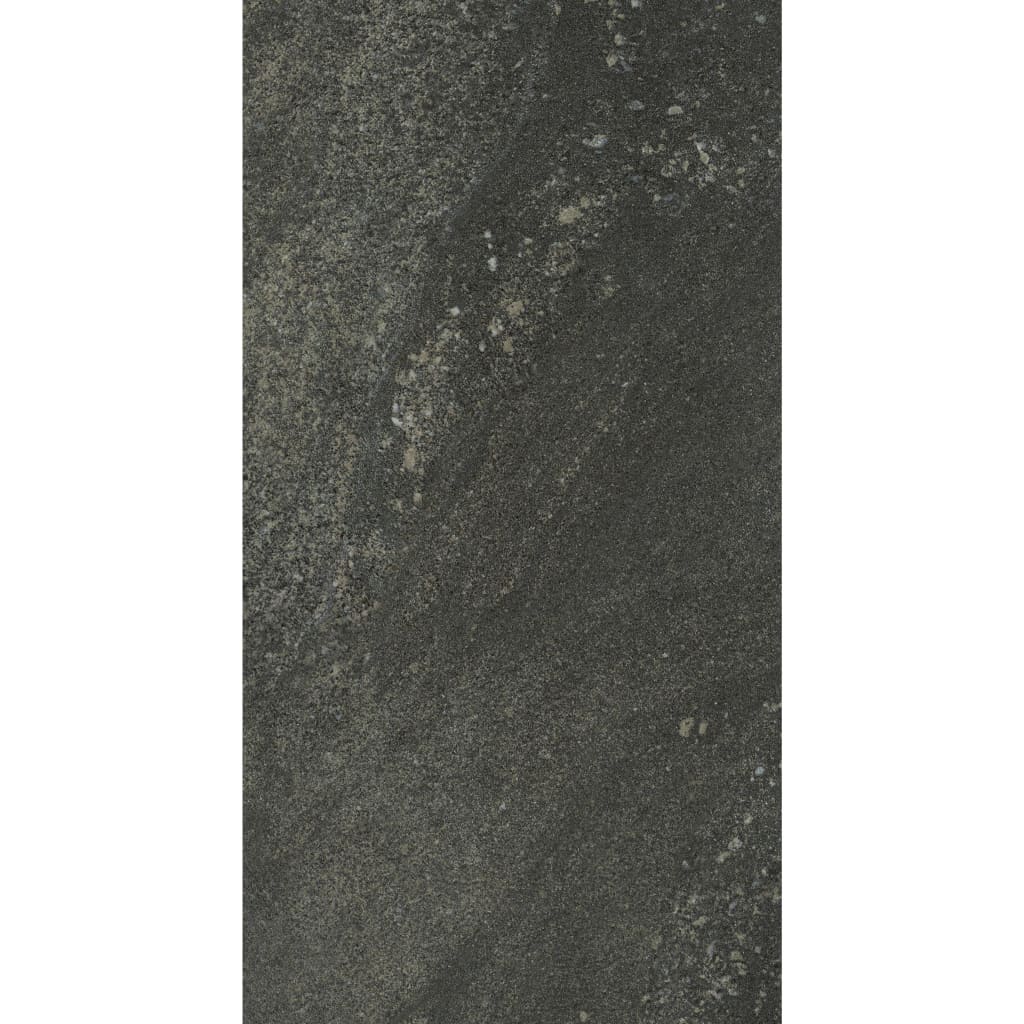 Grosfillex Wallcovering Tile Gx Wall+ 11pcs Stone 30x60cm Dark Grey