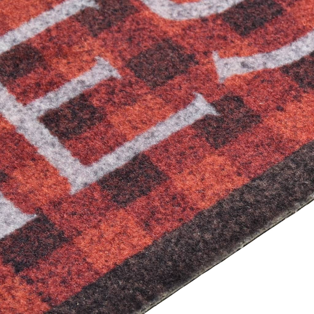 vidaXL Kitchen Carpet Washable Tomatoes 45x150 cm