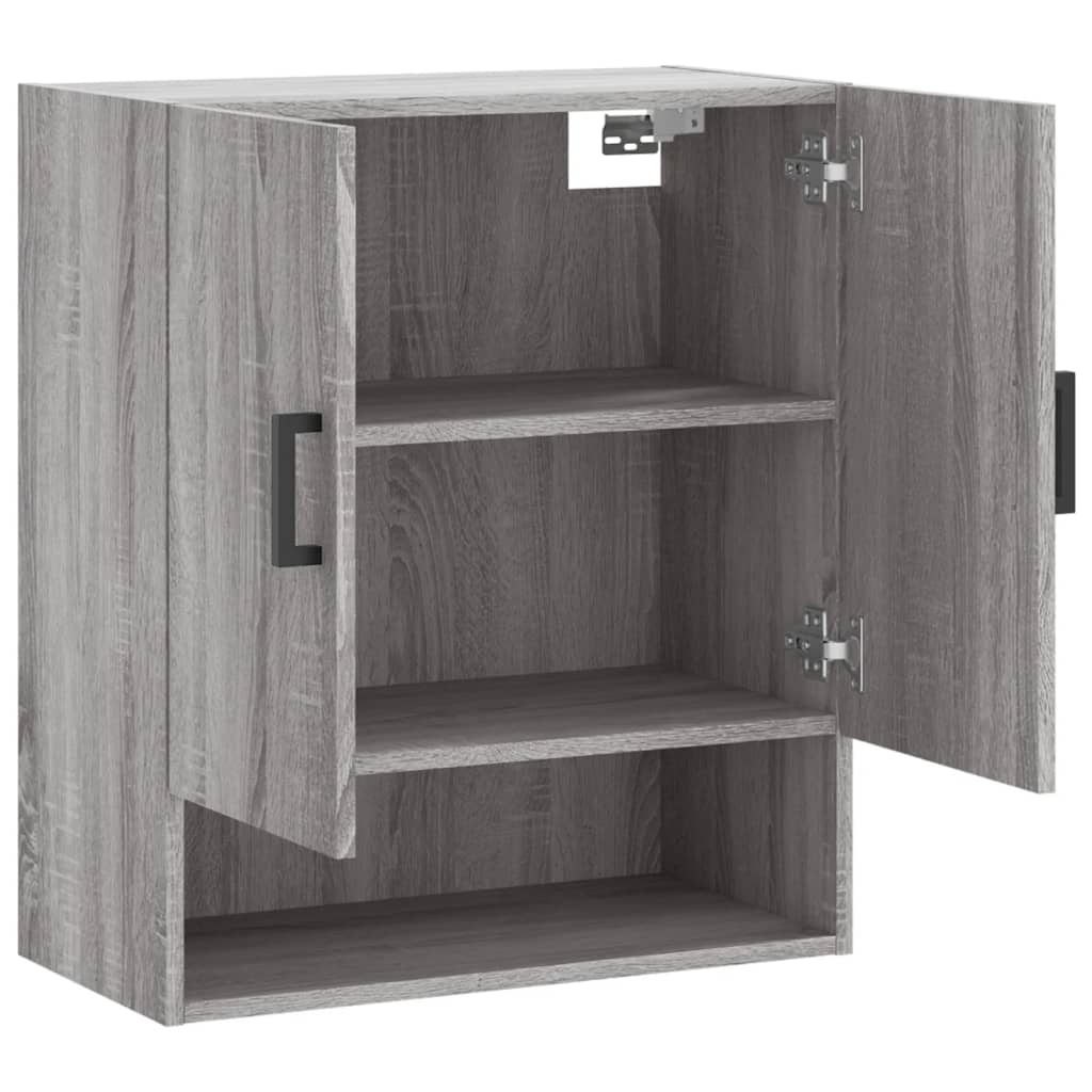 vidaXL Wall Cabinet Grey Sonoma 60x31x70 cm Engineered Wood