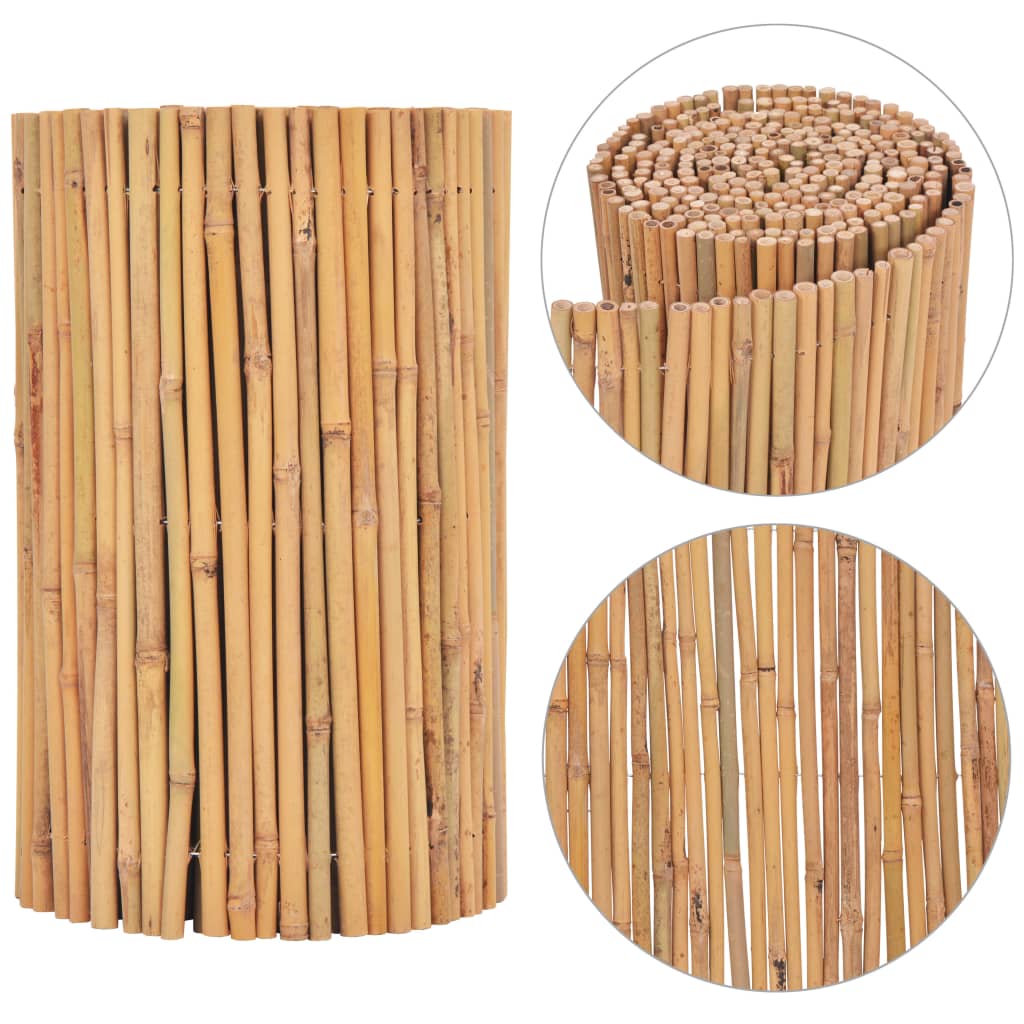 vidaXL Bamboo Fence 500x50 cm