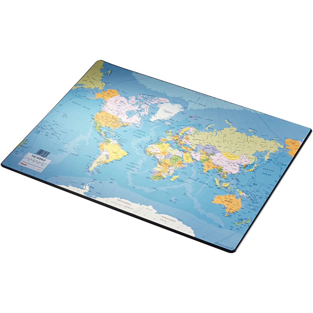 Esselte Desk Pad Europost World Map 40x53cm