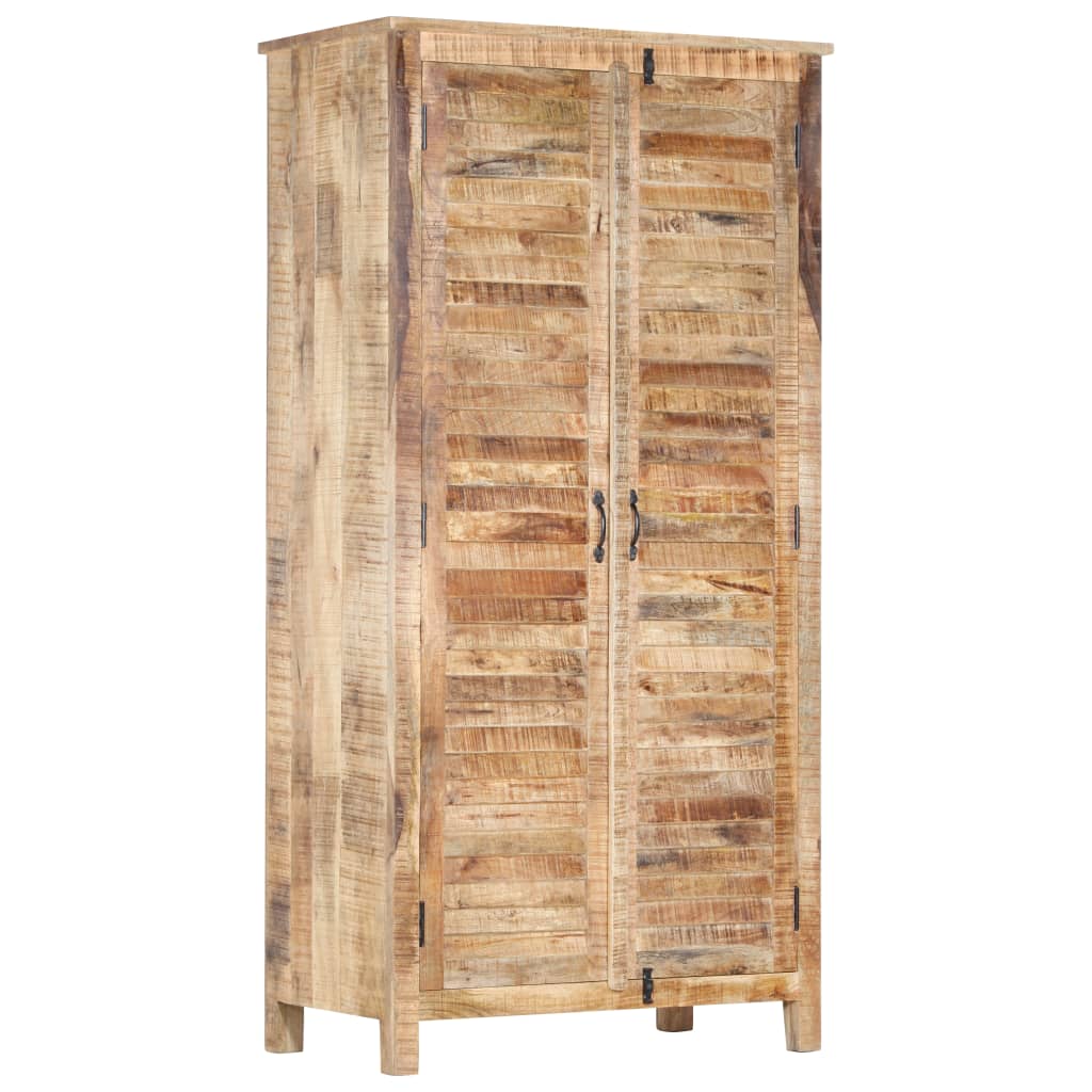 vidaXL Wardrobe 90x50x180 cm Solid Mango Wood