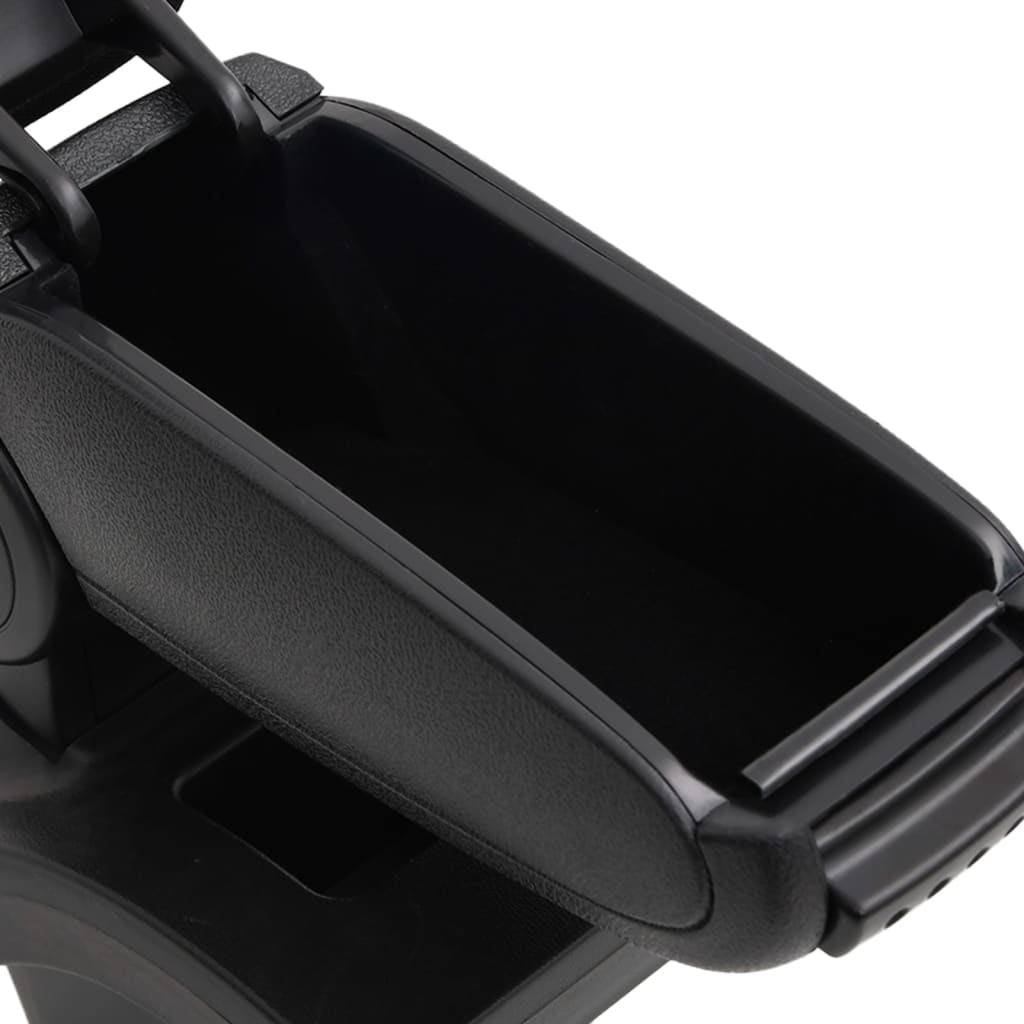 vidaXL Car Armrest Black 16x30x(40-50) cm ABS